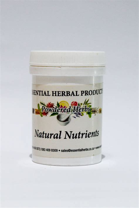 Natural Nutrients Essential Herbal Products