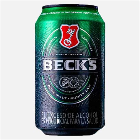 Cerveza Becks Lata 355 Ml Piragua