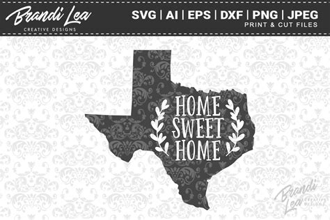 Free Free 334 Home Sweet Home Texas Svg SVG PNG EPS DXF File