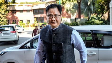 Kiren Rijiju Loses Law Ministry Arjun Meghwal Given Independent Charge