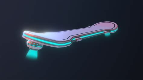 Sci Fi Hoverboard Buy Royalty Free 3d Model By Tranhaanhthu99