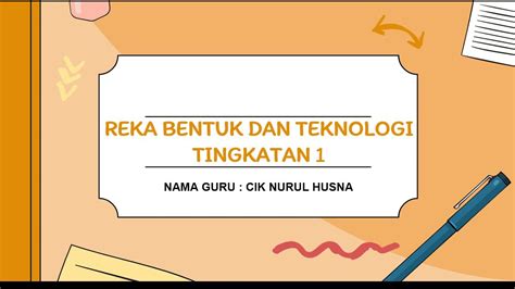 RBT TINGKATAN 1  BAB 1  1.1.2 ELEMEN REKA BENTUK  YouTube