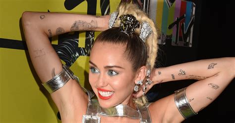 Miley Cyrus Tattoo Pictures Popsugar Celebrity