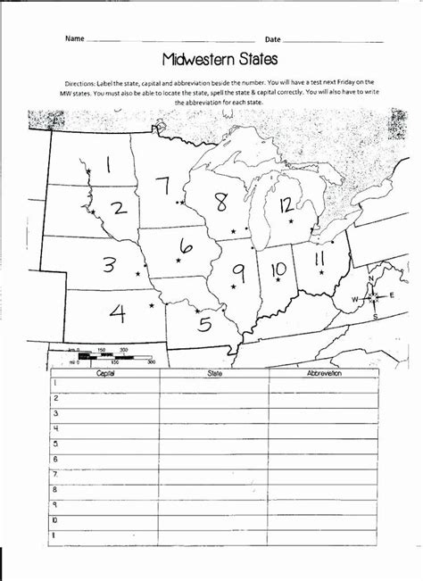 Printable State Capitals Quiz Us Capitals And States Map Jakeduncan Images