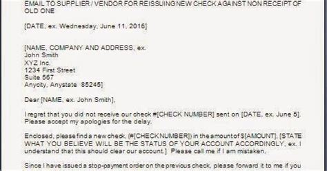 Dear sir, regarding our conversation about payment subjects: Every Bit of Life: Cheque Reissue Letter Format in Word