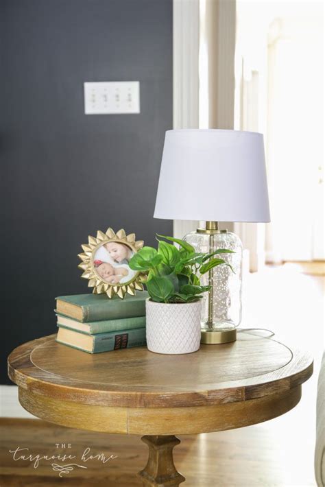 Home Decor 101: How to Decorate End Tables | Living room end table