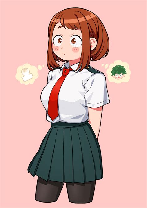 My Hero Academia Season 4 Uraraka Ochako School Unifo