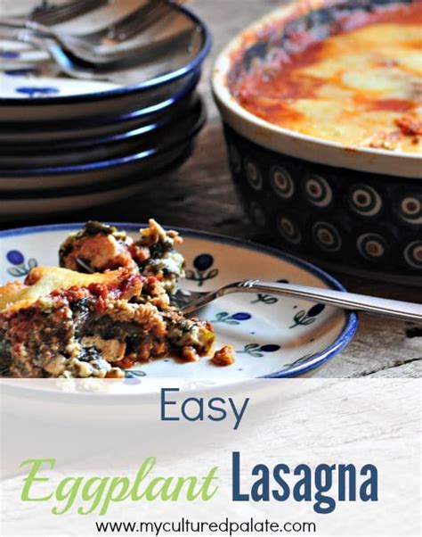 Easy Eggplant Lasagna Recipe