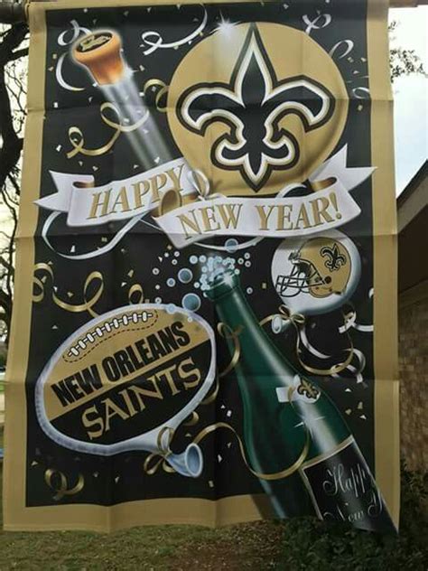 New Orleans Saints Happy New Year New Orleans Saints New Orleans