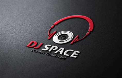 Dj Space Logo Dj Logo Dj Creative Branding Design