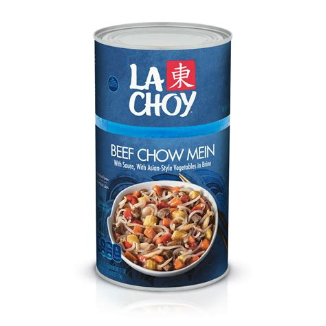La Choy Beef Chow Mein Beef And Vegetables In Sauce 42 Oz Can