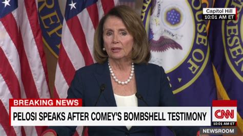 Pelosi Melts Down After Comey Hearing Trumps Presidency Is A ‘failure