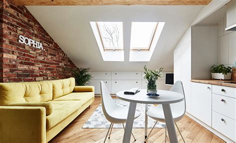 Small Attic Apartment On Only 19 Sqm Adorable Homeadorable Home