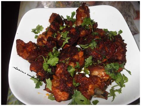 Shaains Cooknotes Chicken 65 Kerala Style