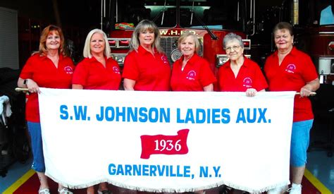 Unsung Heroes Ladies Auxiliary Members Representing Fire Departments