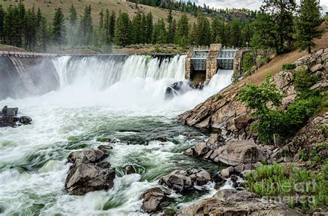 Little Falls Dam On The Spokane River Photograph By Sam Judy Fine Art