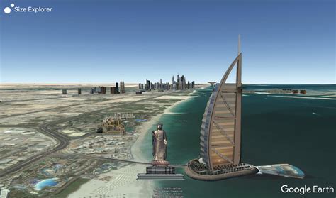 Burj Al Arab Vs Spring Temple Size Explorer Compare The World