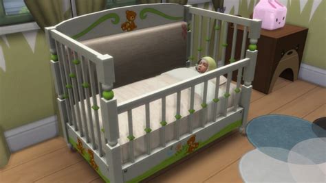 Enure Sims Animal Crib For Toddlers Sims 4 Downloads