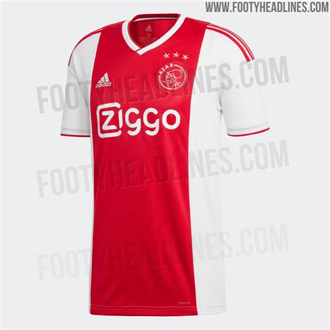 Ajax 18 19 Home Kit Released Footy Headlines