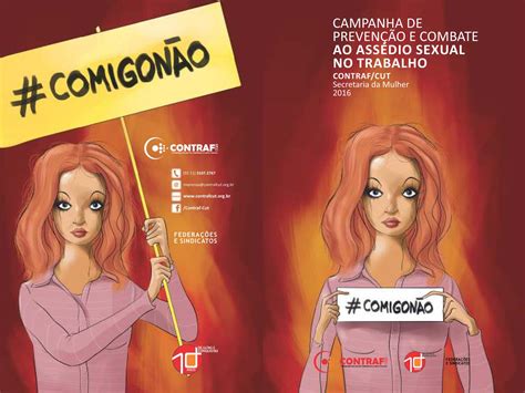 campanha de prevenção de combate ao assédio sexual no trabalho by contrafcut issuu