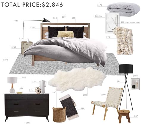 Budget Room Design Rustic And Refined Scandinavian Bedroom Emily