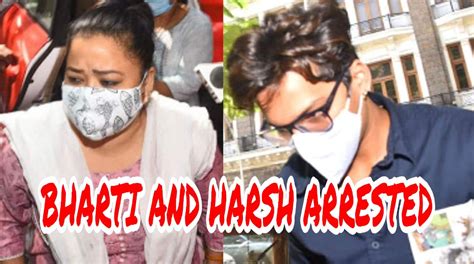 Bollywooddrugscandal After Bharti Singh Husband Harsh Limbachiyaa Arrested By Ncb After 15