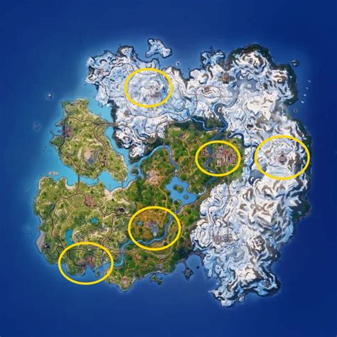 All Fortnite Weapon Mod Bench Locations