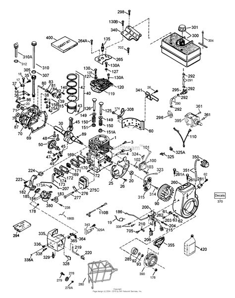 Tecumseh Hmsk80 155545u Parts Diagram For Engine Parts List 1