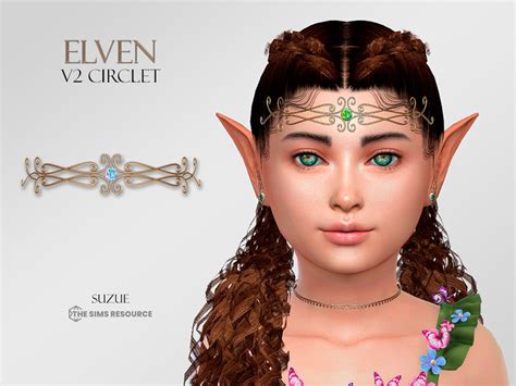 The Sims Resource Elven V2 Circlet Child