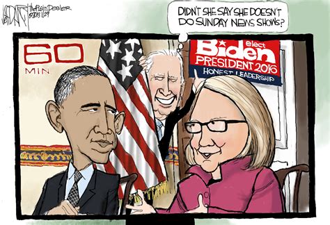 First 2016 Campaign Ad Editorial Cartoon