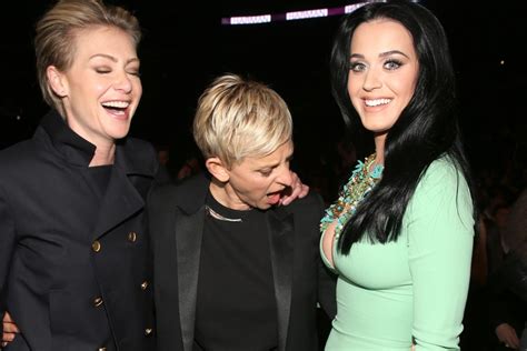 Ellen Gets Slammed For Tweet About Katy Perrys Breasts Page Six