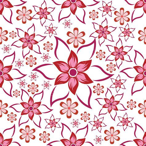 Motif Floral Pattern Vector Hd Images Seamless Pattern With Floral
