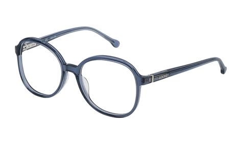 eyeglasses frame loewe shint transp blue women vlwa29m520nu7 walmart canada