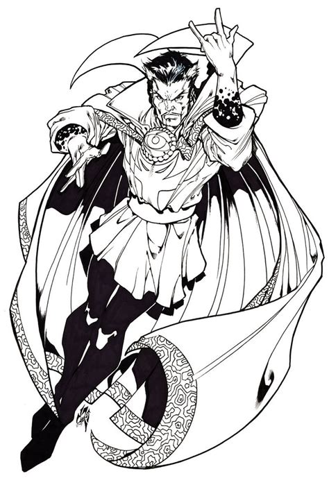 Doctor Strange Coloring Pages To Download And Print For Free