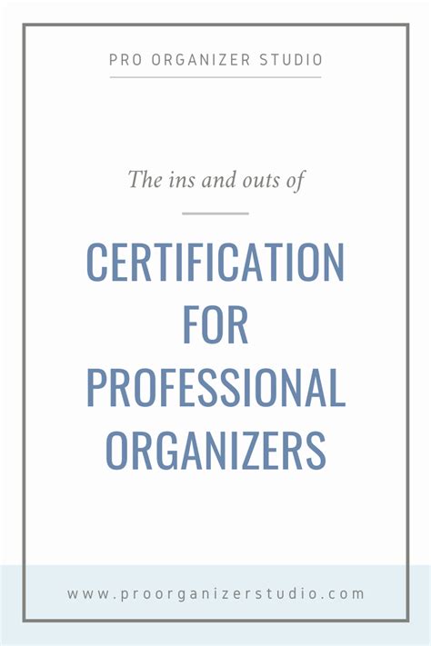 How do you become a professional organizer. Professional Organizer Education | Do You Need a ...