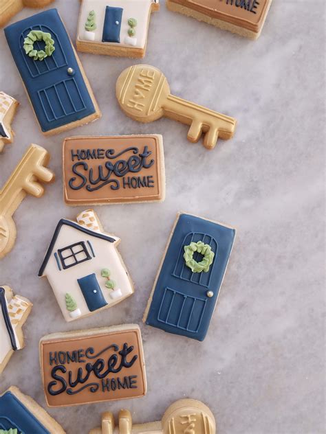 House Warming Cookies By Mercibakery On Etsy