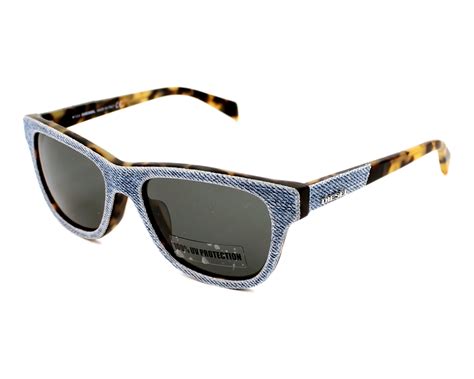 Diesel Sunglasses Dl 0111 F 84b Blue Visionet