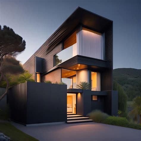 Premium Ai Image Beautiful Houses Of Modern Architecture