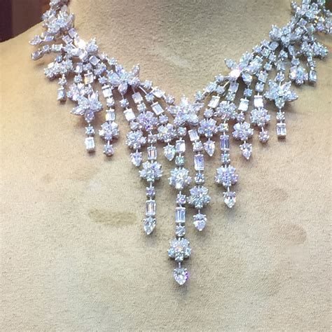 Pin By Javed Quaji On My Style Bridal Diamond Necklace Real Diamond Necklace Jewelry