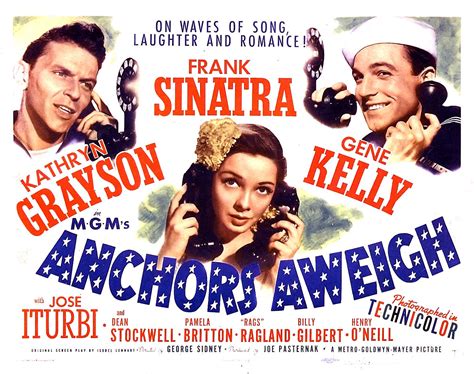 Anchors Aweigh (1945) | Films of 1945 | Pinterest