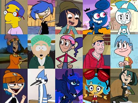 Click The Blue Haired Cartoon Character Quiz By Sharktoother140