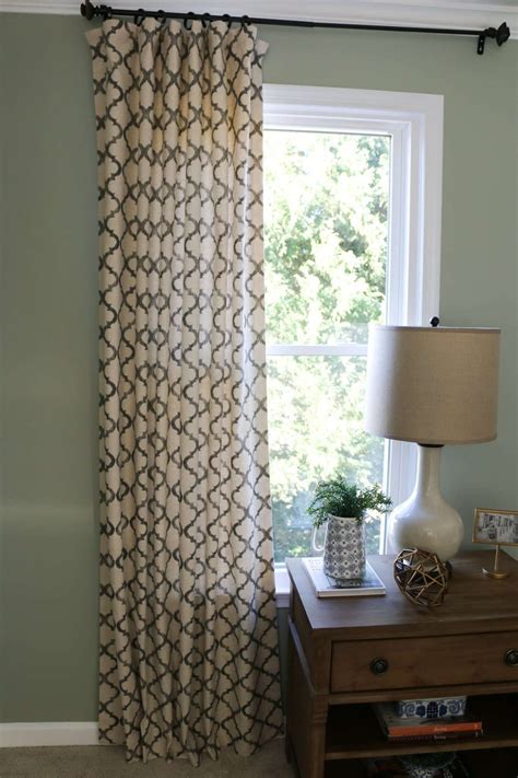 As sheer curtains look best when very full. How to make a Lined Drapery Panel • MW Designs | Drapery ...