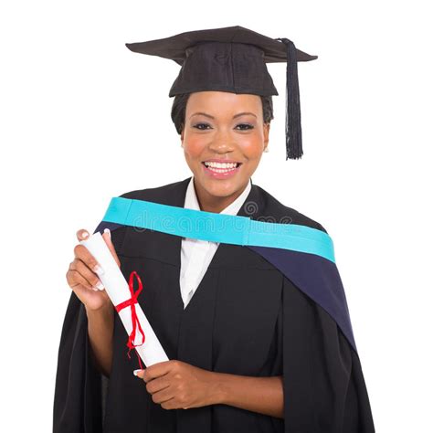 Graduate Holding Cloud Shape Stock Image - Image of gown, degree: 52815107