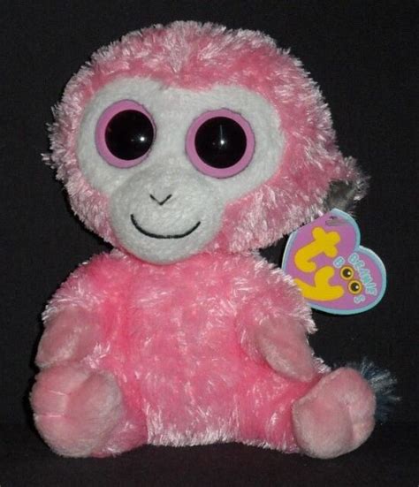 Rare Ty Beanie Boo 2009 Sherbet The 6 Monkey Uk With Mint Tags For