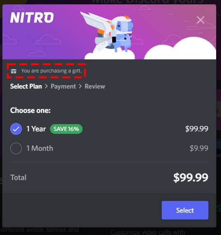 Nitro Gifting Discord