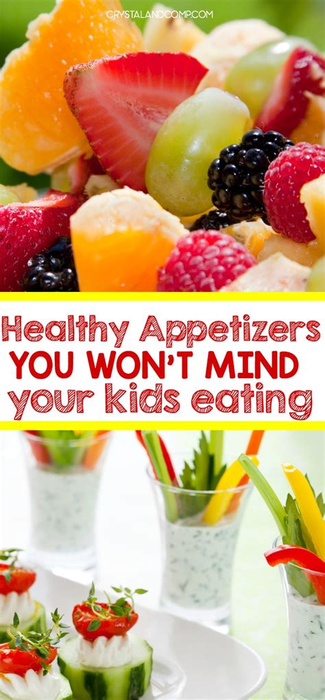 Over 50 Kid Friendly Appetizers | Kid friendly appetizers ...