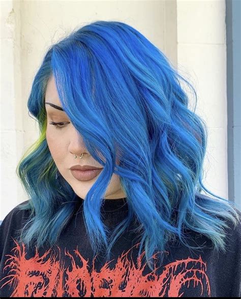 Pin By David Connelly On Extreme Hair Colors Blue Arctic Fox Hair