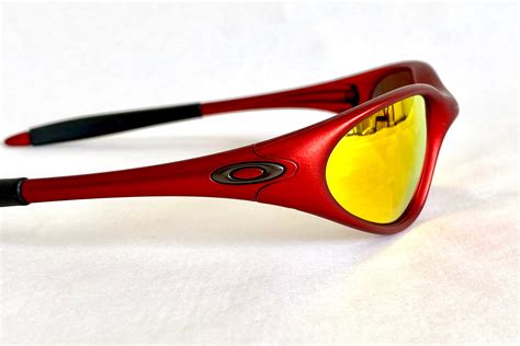 2000 Oakley Minute Fmj Red Fire Iridium Iridium Vintage Sunglasses
