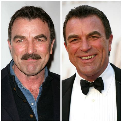See Tom Selleck Without His Signature Mustache