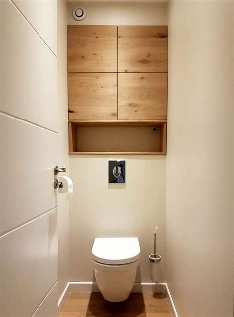 Etagere Toilette Bois